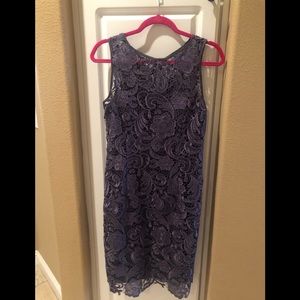 Double lined lace dress